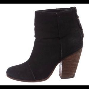 Rag & Bone Newbury Canvas Boot Size 35